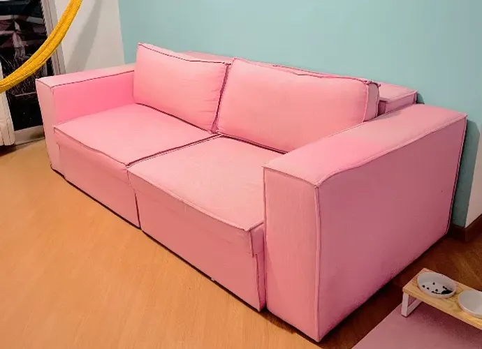 Sofá rosa Westwing!