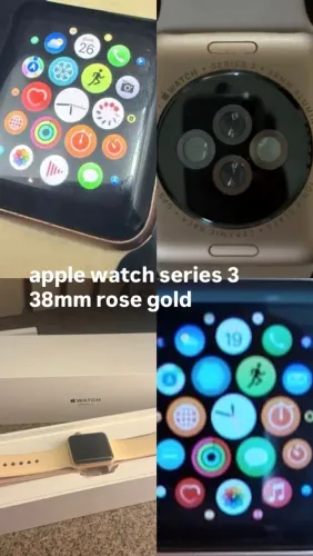 Apple watch series 3 38mm rose gold