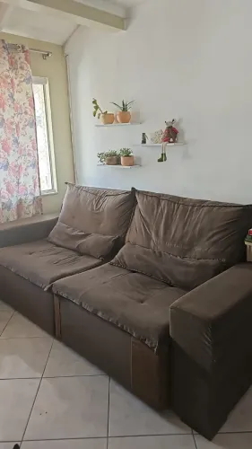 Sofá retrátil reclinável 2,5m de largura