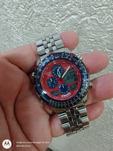 Relógio Citizen navihalk c300 tunther birds tudo ok 