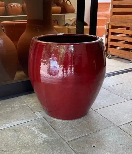 Vaso Vietnamita Esmaltado