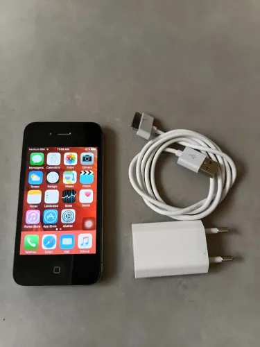 Apple iPhone 4 32Gb Preto usado colecionador
