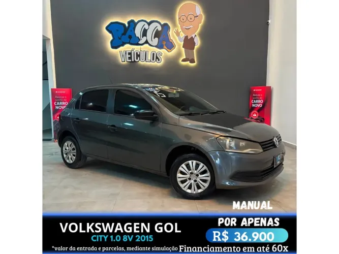Volkswagen Gol Geração III City 1.0 MI 8V Total Flex Mec. 4P 2015
