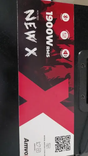 Vendo caixa de Som Amvox 1.900w de potência