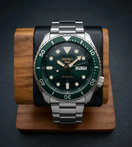 Seiko 5 Sports Verde Automático Novo