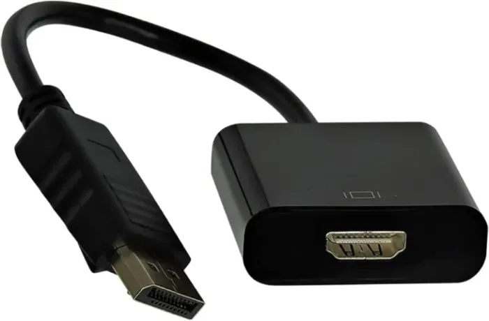 Adaptador Displayport Para Hdmi Conversor Vídeo Ultra HD 1080p-Loja Fs informática