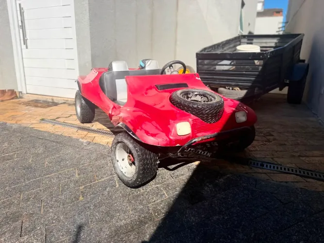 Mini buggy 7hp funcionando 