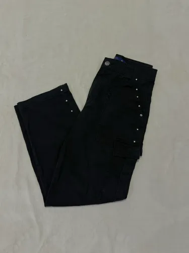 Calça cargo preta