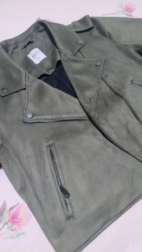 Jaqueta em Suede 