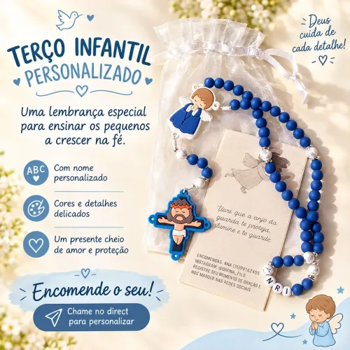 Terços artesanais personalizados