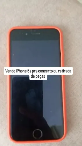 Celular iPhone 6s para concerto ou retirada de peças