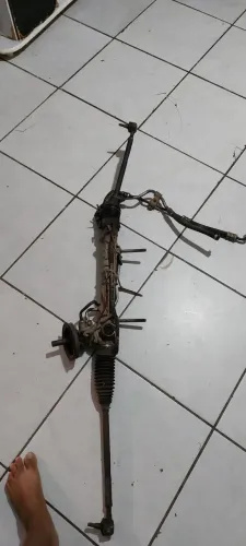 Caixa direção citroen c4 completa 