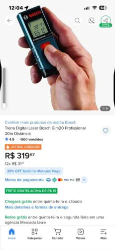 Treina lazer Bosch