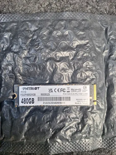 HD SSD NVME 480GB USADO