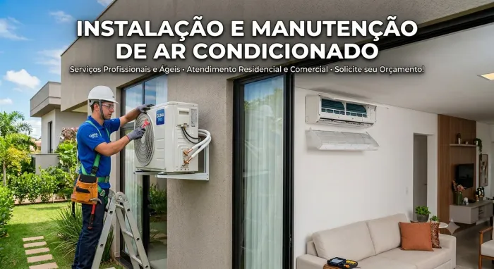 Instalação e Manutenção Ar Condicionado 