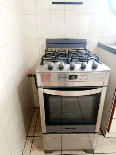Fogão Brastemp 4 bocas de inox