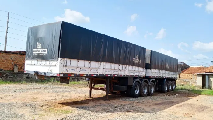 Carretas Rodo-trem 19,80 mts eixo 3/3