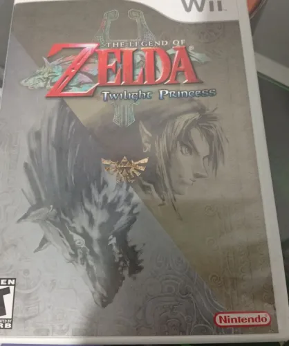 Zelda Twilight Princess Nintendo wii americano, impecável 
