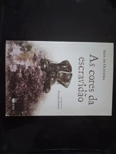 Livros as cores da escravidão 20 reais