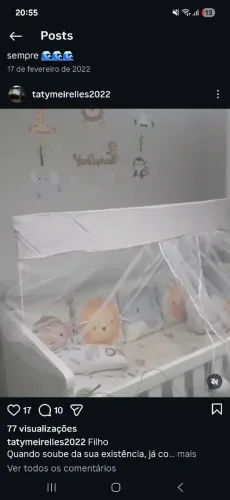 Berço cama bebê 