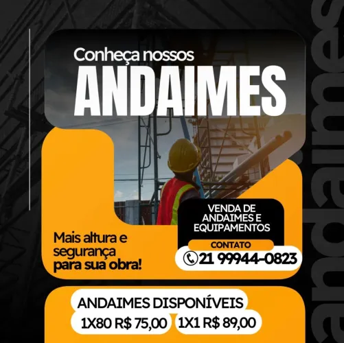 Fábrica de andaime mas barato do RJ 