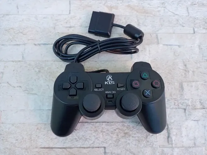 Controle Para Ps2 Joystick Console Analógico Com Fio