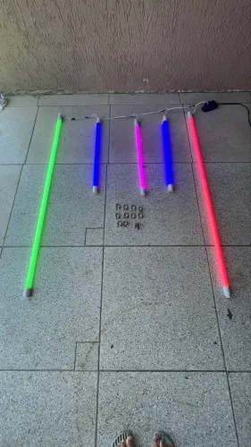 Lâmpadas led neon tubos 