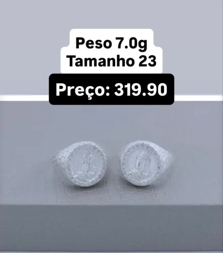 Anéis de prata italiana 