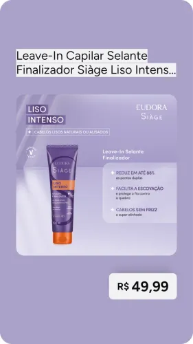 Leave-in liso intenso