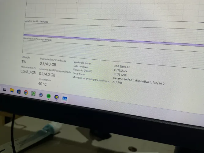 Pc gamer de entrada/para trabalho ou estudos