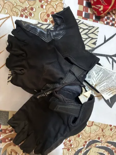 Luva de Ciclismo Meio Dedo Decathlon Triban 2XL