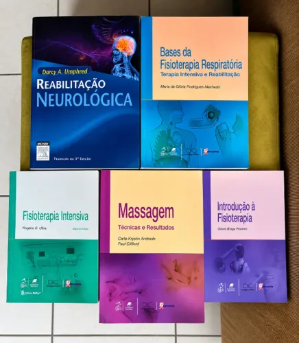 Livros fisioterapia/reabilitação neurológica 