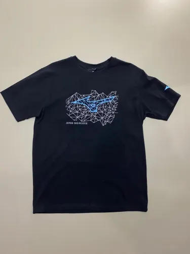 Camiseta Mizuno Preta Limitada