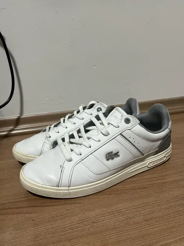 Dois tênis Lacoste - Branco/Preto
