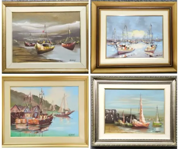 Quadros da artista Cris Vargas  Medindo: 30x40 cm (10 x R$39,00)