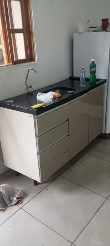 VENDO! Balcão E pia Para Cozinha Tampa De Granito/ Mármore LEIA A DESCRIÇÃO