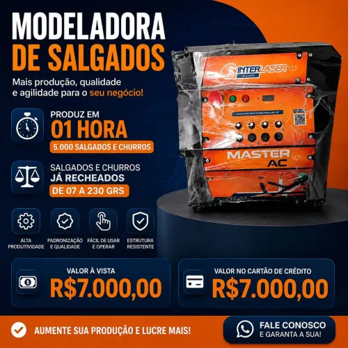 Vende -se Modeladora de Salgados.