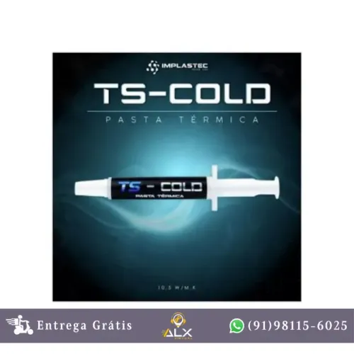Pasta Termica Ts Cold Seringa 4g 10,5w Condutividade Térmica *ENTREGA GRÁTIS*