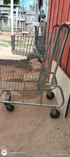 Carrinho de ferro ( R$100 só hoje e amanhã)