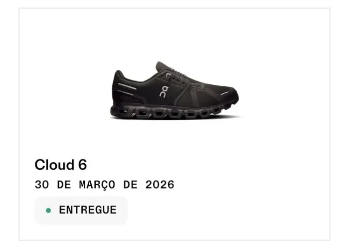 Tênis on cloud 6