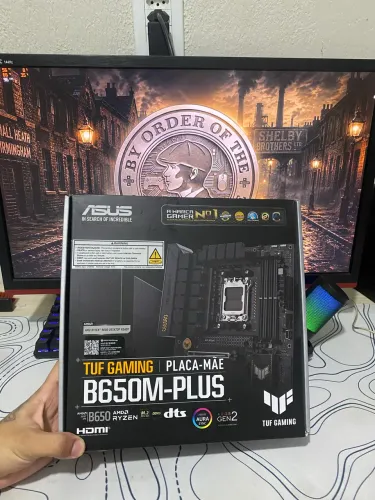 Placa mãe B650m-Plus - NOVO E LACRADO