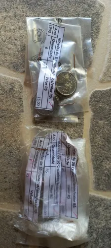 Coleção de moedas antigas