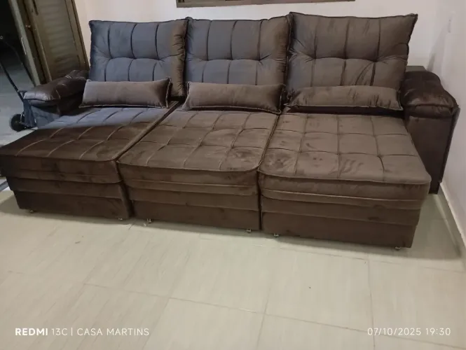 Sofá retrátil e reclinável D33