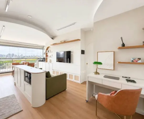Excelente oportunidade: Apartamento à venda com 1 quarto, 2 banheiros, 1 vaga de garagem n