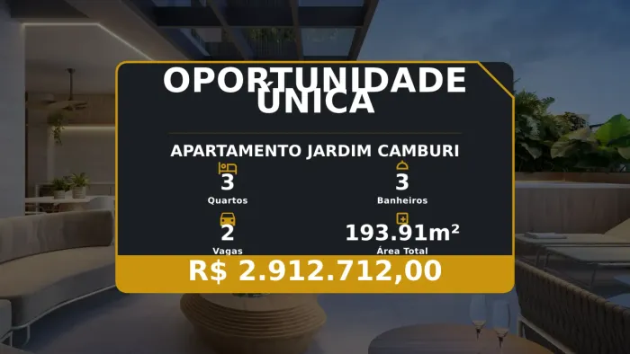 Oportunidade em Jardim Camburi: Apartamento Garden com preparação para spa!