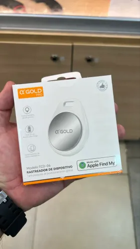 Rastreador Air Tag App Buscar Gold compatível com iOS buscar