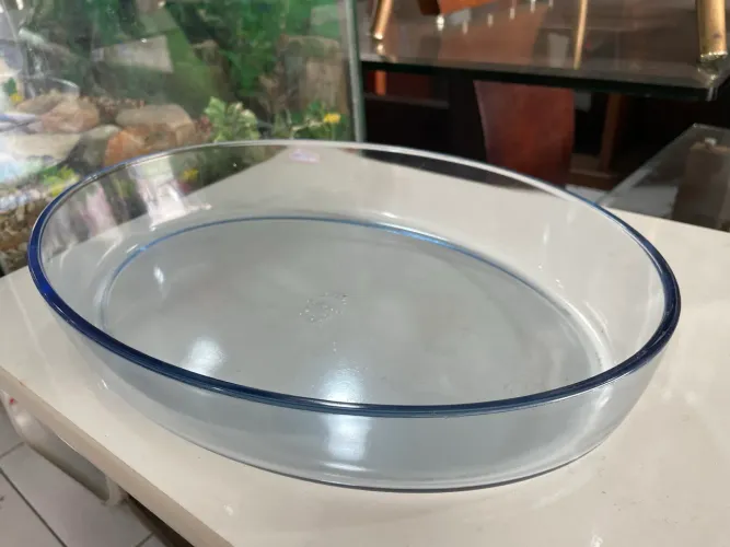 Louça Travessa / Assadeira Oval em Vidro Marinex