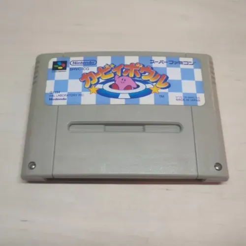 Jogo Kirby s Dream Course SNES - Super Famicom - Loose