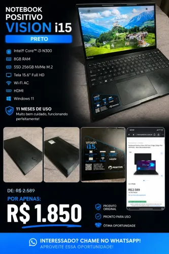 NOTEBOOK POSITIVO I15 Vision