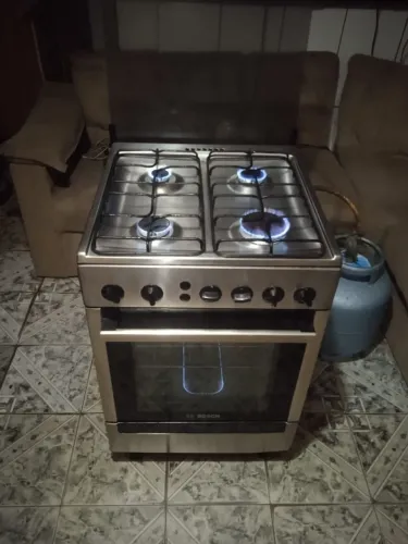 FOGÃO DE INOX DE 4 BOCAS